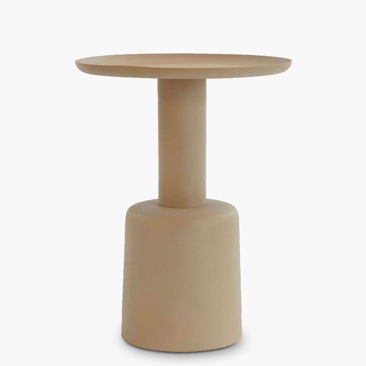 FORM DESIGN - Mesa Diseño Lateral Milaki Beige Form