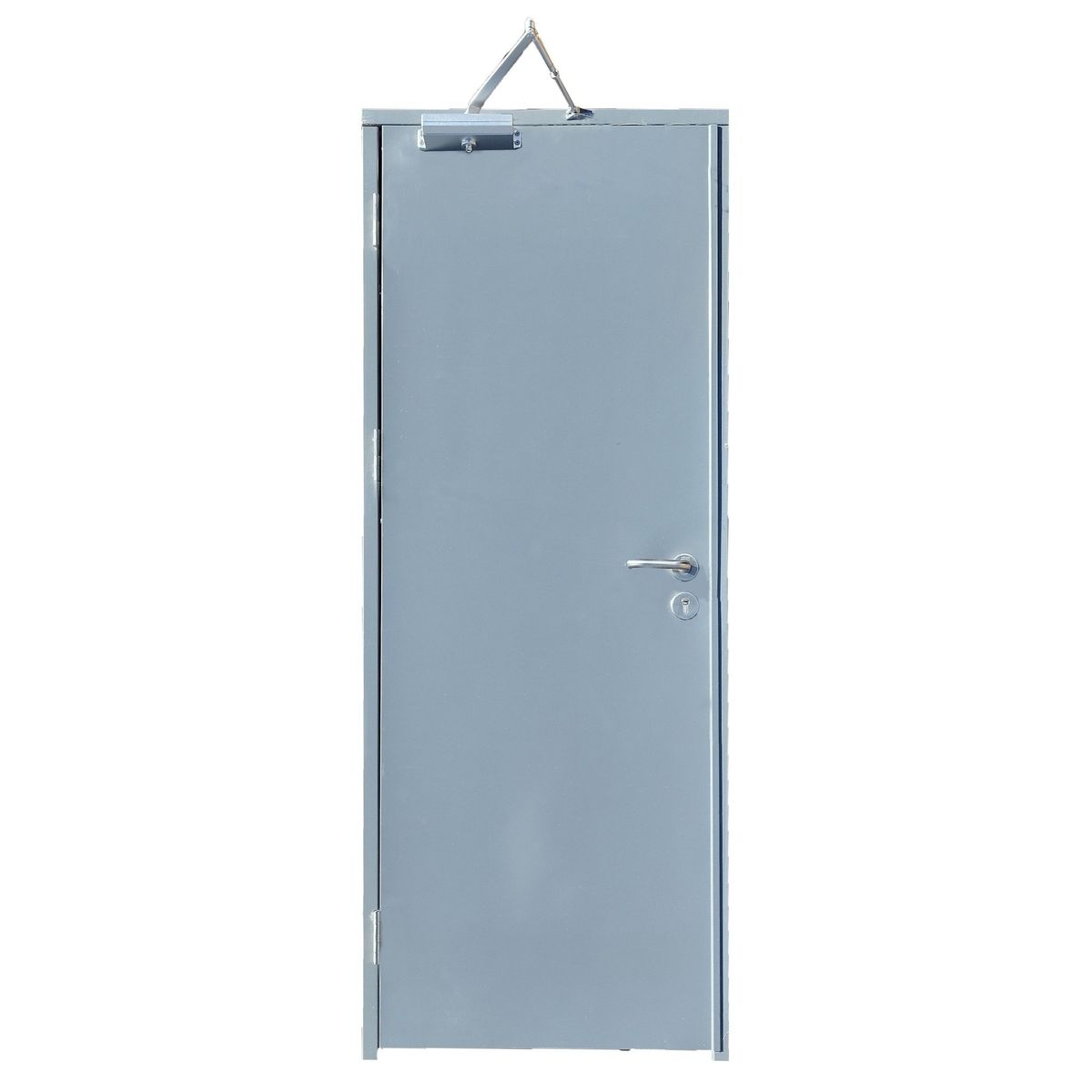 CASTLETEC - Puerta Corta Fuegos de Acero de seguridad F60 80x200cm