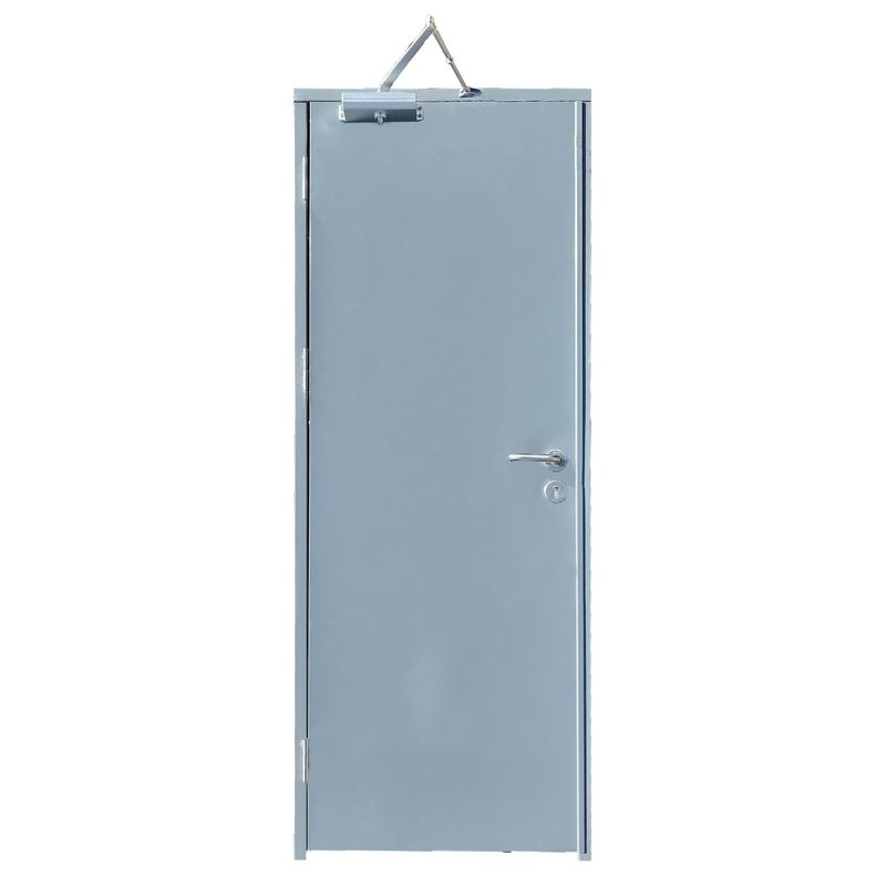 CASTLETEC - Puerta Corta Fuegos de Acero de seguridad F60 80x200cm