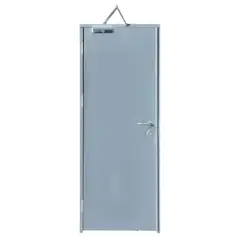 CASTLETEC - Puerta Corta Fuegos de Acero de seguridad F60 80x200cm