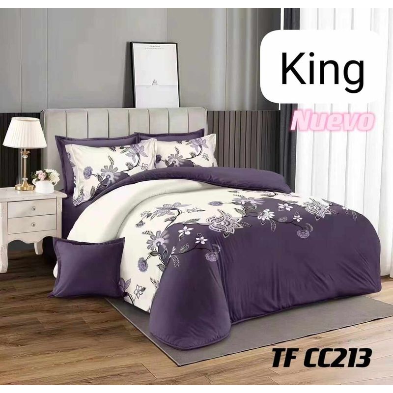 GENERICO - CUBRECAMA QUILT DE VERANO KING - DISEÑO
