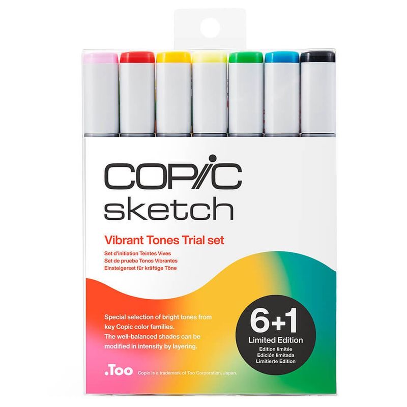 GENERICO - Copic 6+1 limited edition Vibrant