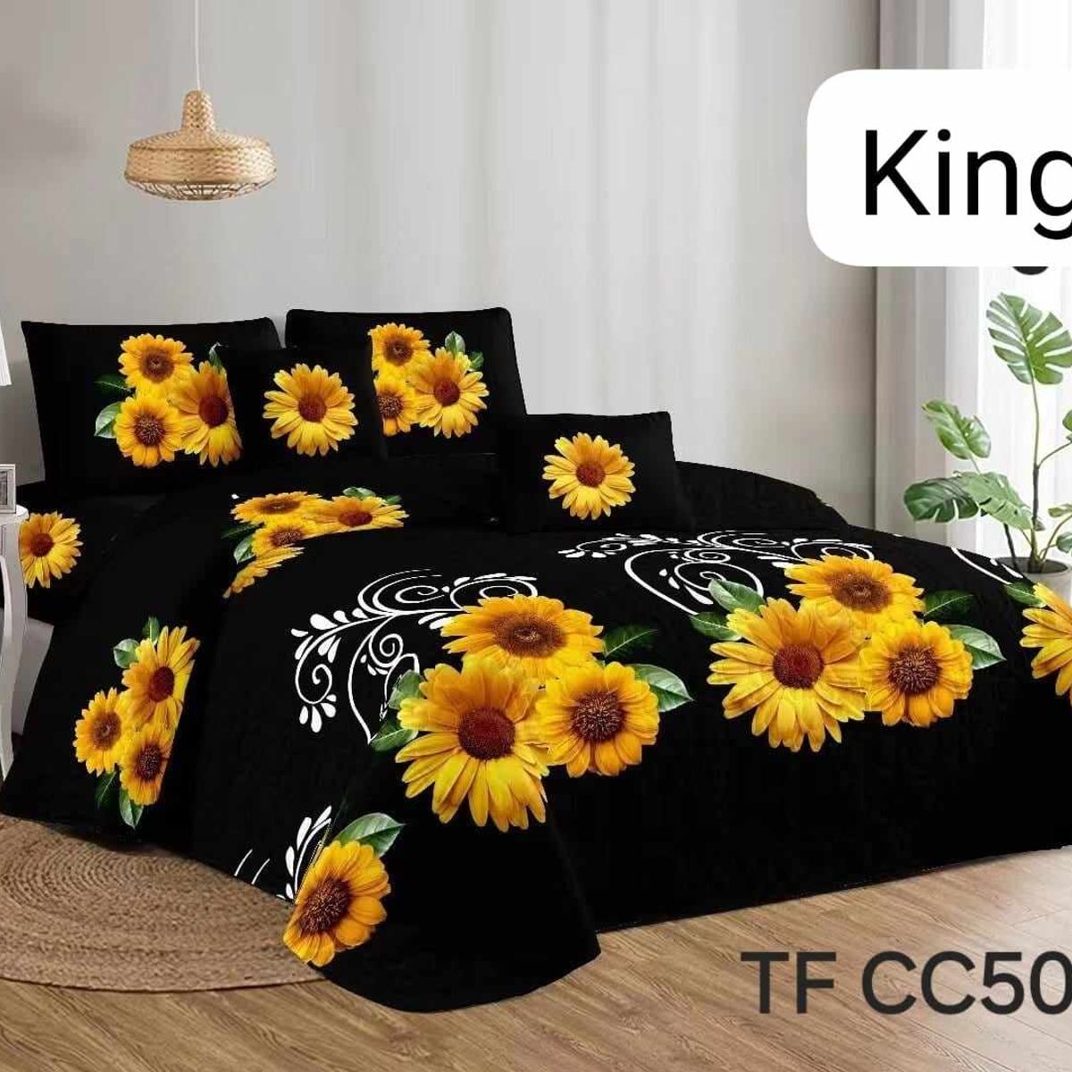 GENERICO - CUBRECAMA QUILT DE VERANO KING - DISEÑO.