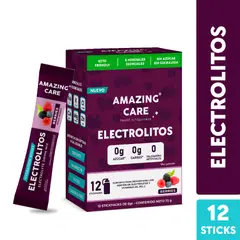 AMAZING CARE - 12x Electrolitos Bebida Hidratante Berries