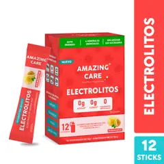 AMAZING CARE - 12x Electrolitos Bebida Hidratante Maracuyá