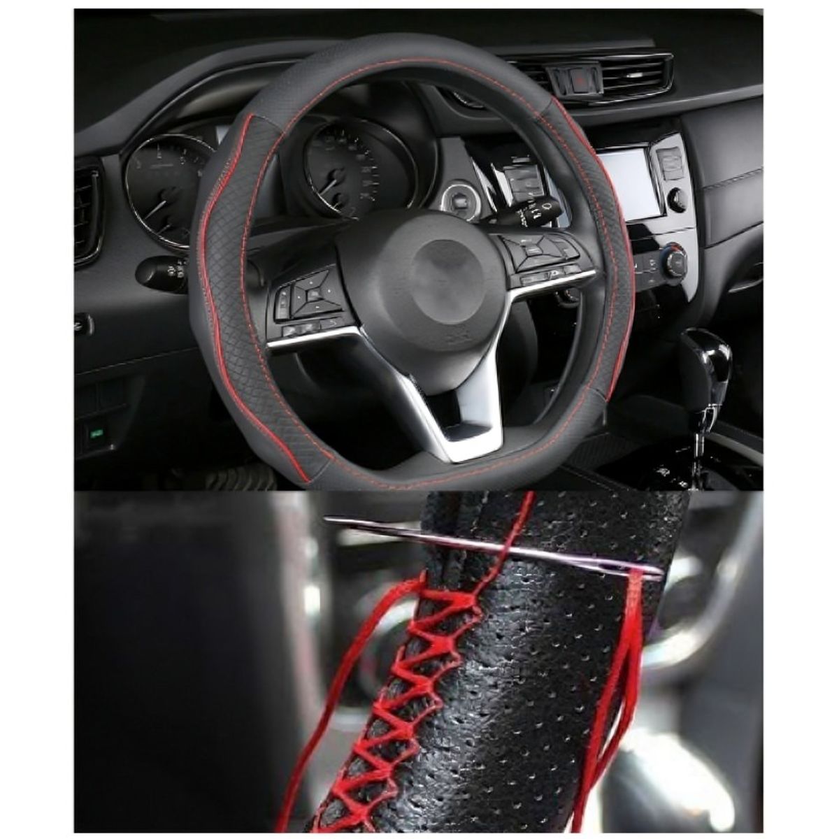 OEM - CUBRE VOLANTE CUERO PARA COSER WEIAIER EN BOLSA