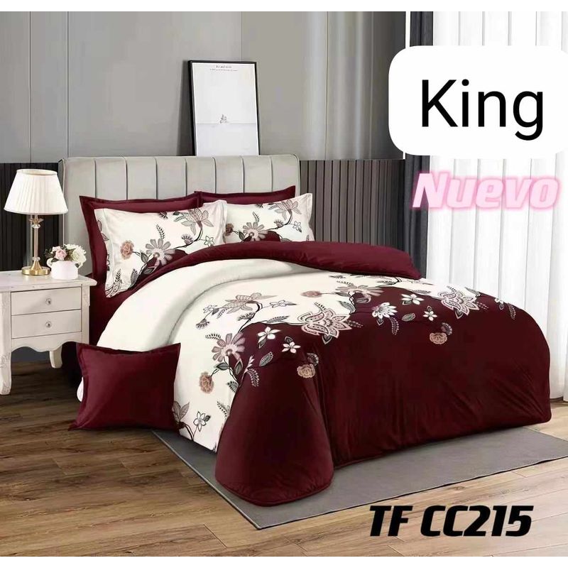 GENERICO - CUBRECAMA QUILT DE VERANO KING - DISEÑO