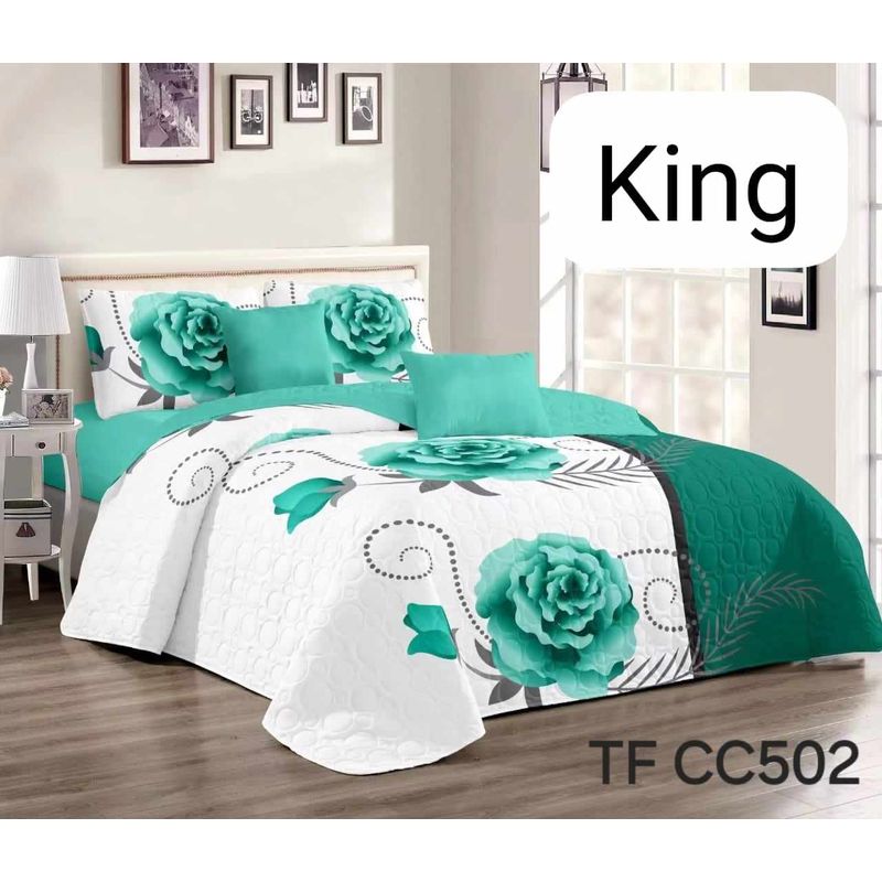 GENERICO - CUBRECAMA QUILT DE VERANO KING - DISEÑO