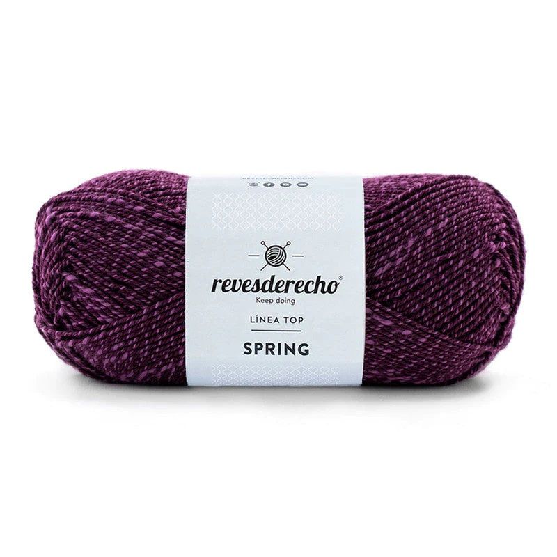 REVESDERECHO - Hilo Spring 100grs - Uva Oscuro 475