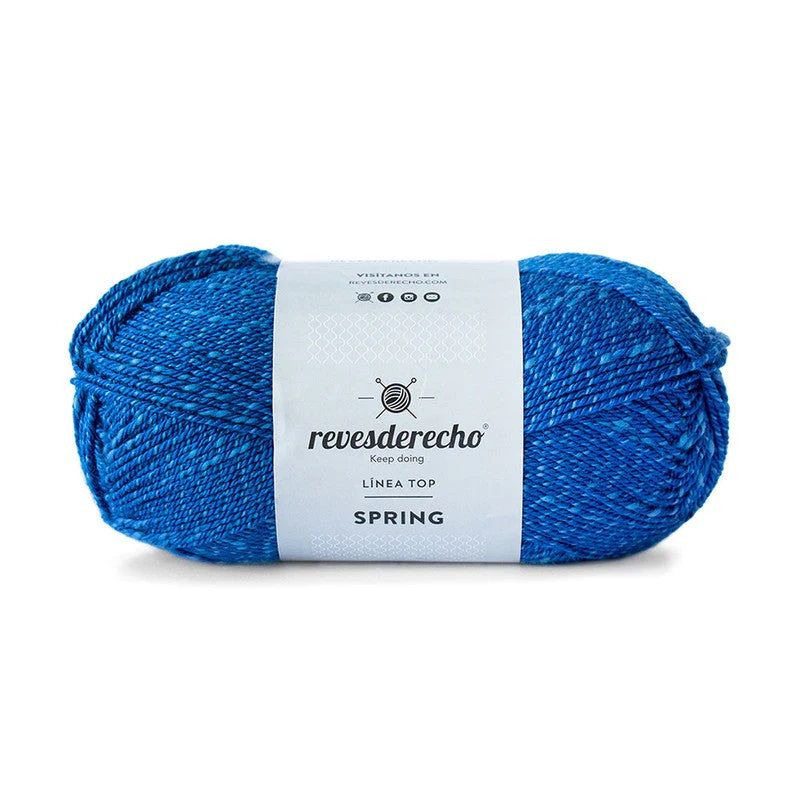 REVESDERECHO - Hilo Spring 100grs - Azul Rey 471