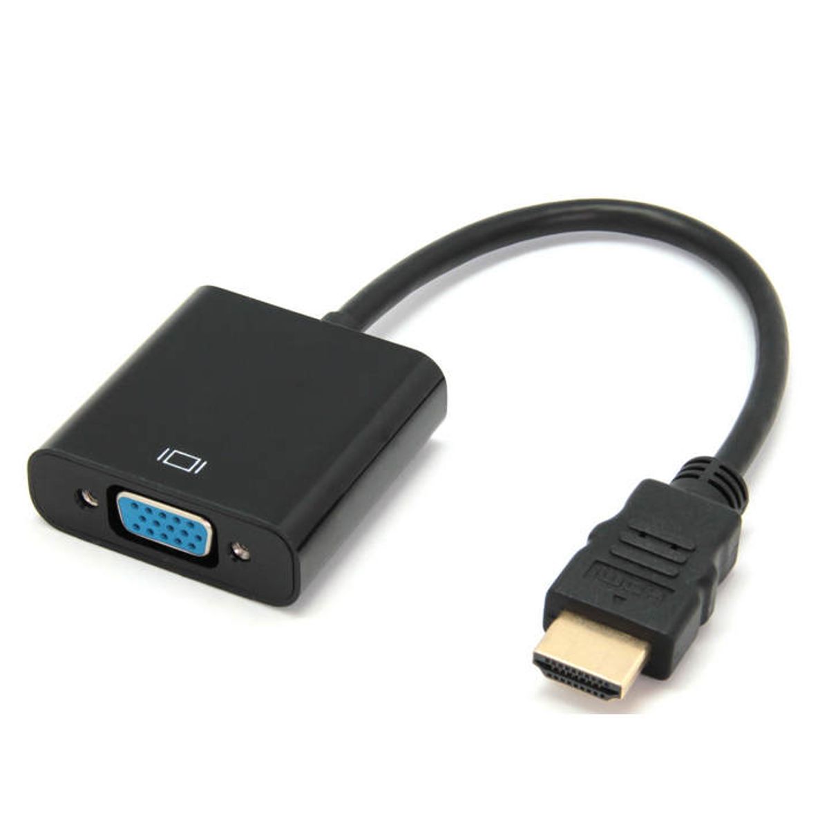 GENERICO - Cable Adaptador Convertidor Hdmi A Vga Full HD