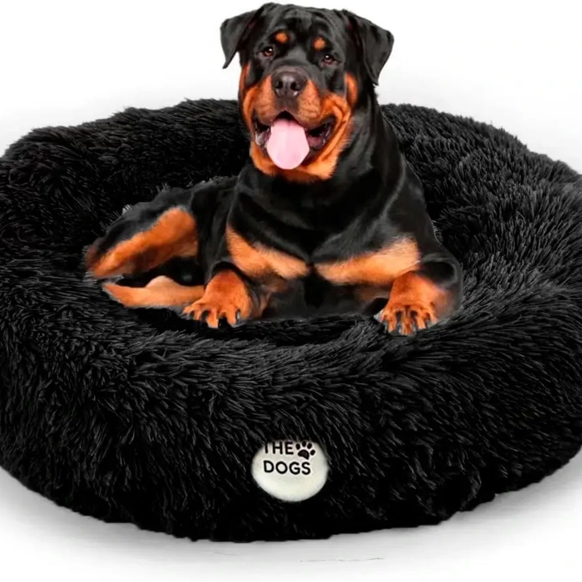 THE DOGS - Cama perro xxxl antiestrés funda desmontable 120cm The Dogs