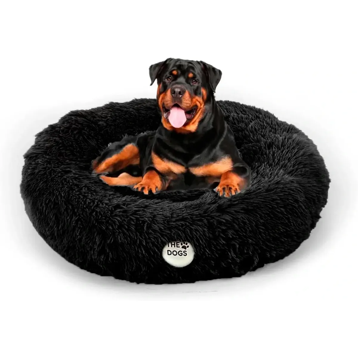 THE DOGS - Cama perro xxxl antiestrés funda desmontable 120cm The Dogs