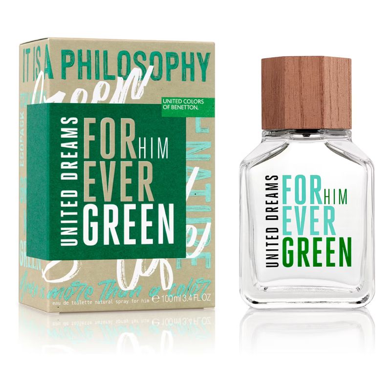 GENERICO - Forever Green Him EDT 100ml Benetton BENETTON