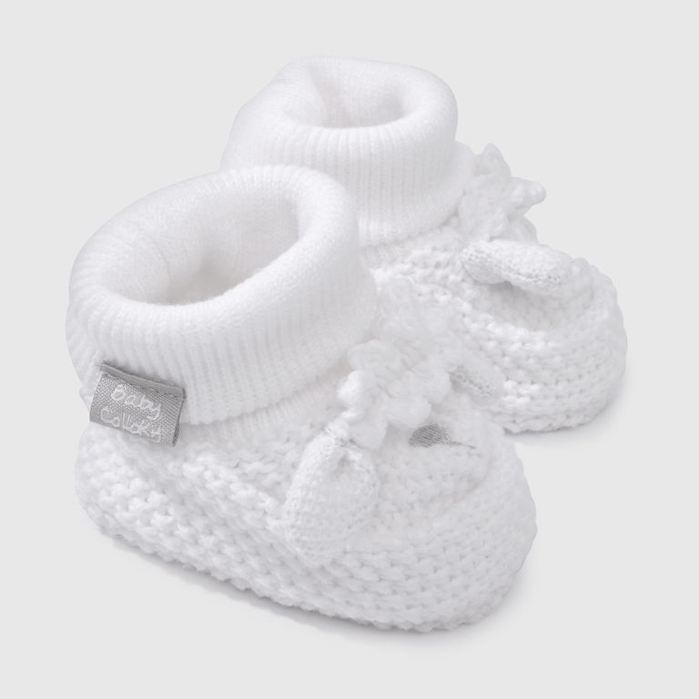Pantufla Bebé Niña Blanco