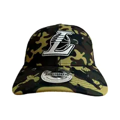 NBA - Gorra Angeles Lakers Authentic Headwear Color Camuflaje