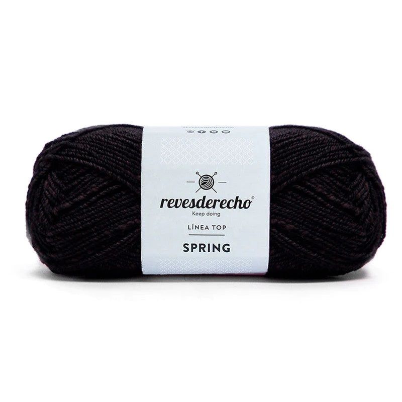 REVESDERECHO - Hilo Spring 100grs - Negro 485