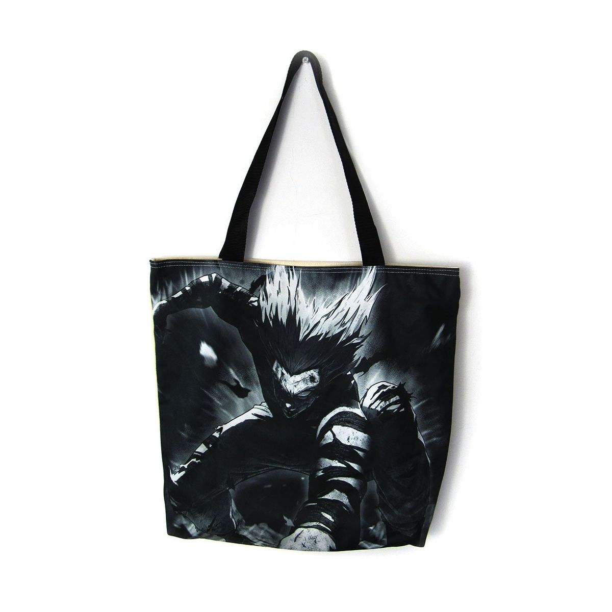 GENERICO - Bolso De Compras Resistente Estampados De Anime negro