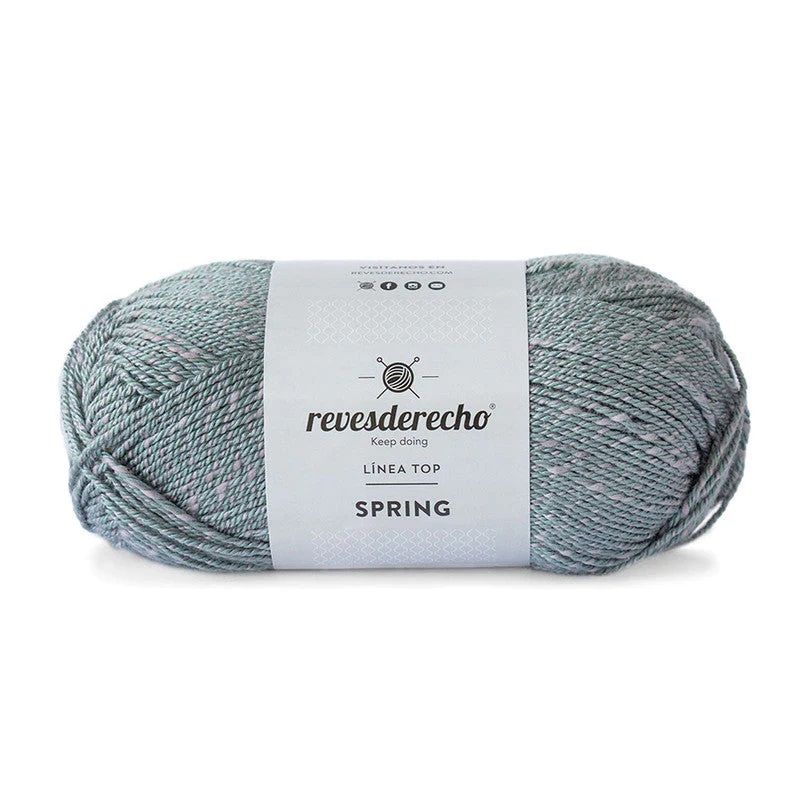 REVESDERECHO - Hilo Spring 100grs - Gris Perla 479