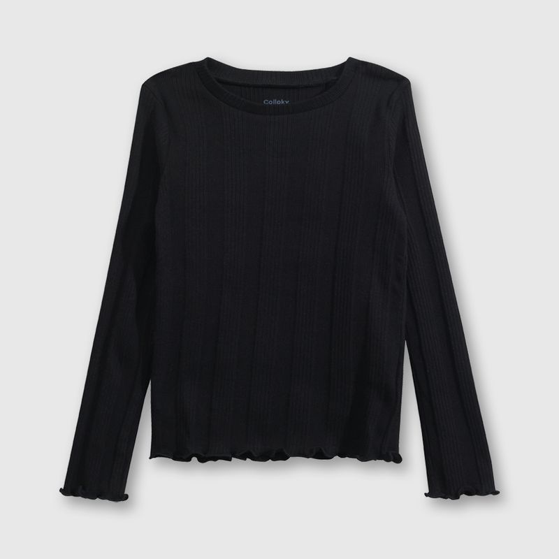COLLOKY - Polera Niña Negro 53802 Colloky_.