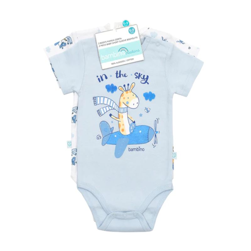 BAMBINO - Bodys Manga Corta Bambino Niño