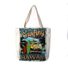 GENERICO - Bolso De Compras Resistente Estampados De Hawai