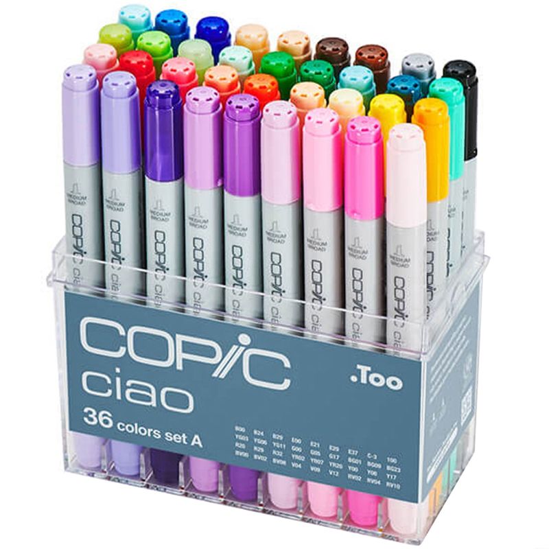 GENERICO - Copic Ciao Set 36 colores A