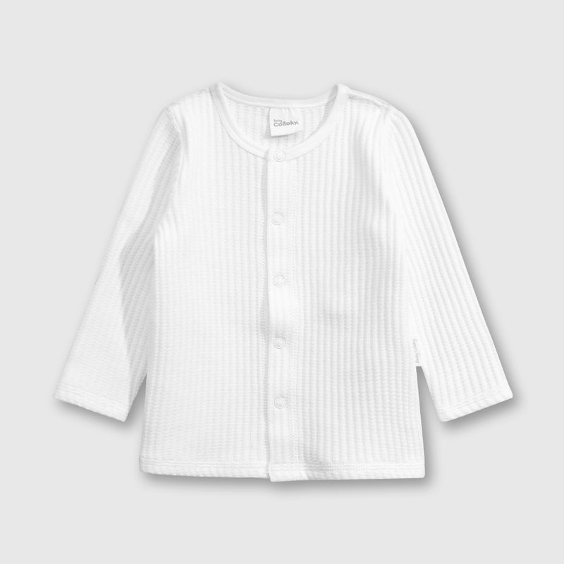COLLOKY - Polerón Unisex niño Blanco 53824 Colloky