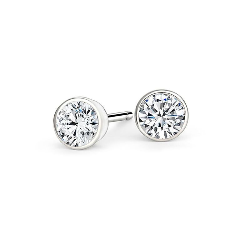 MABELITA - Aros Punto de Luz - Plata Italiana - Plata 925