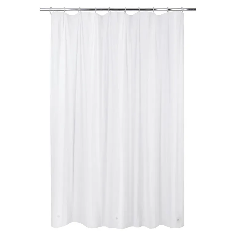 Forro Cortina de Bano ducha Medida Especial Color Blanco 140 x 200 cms