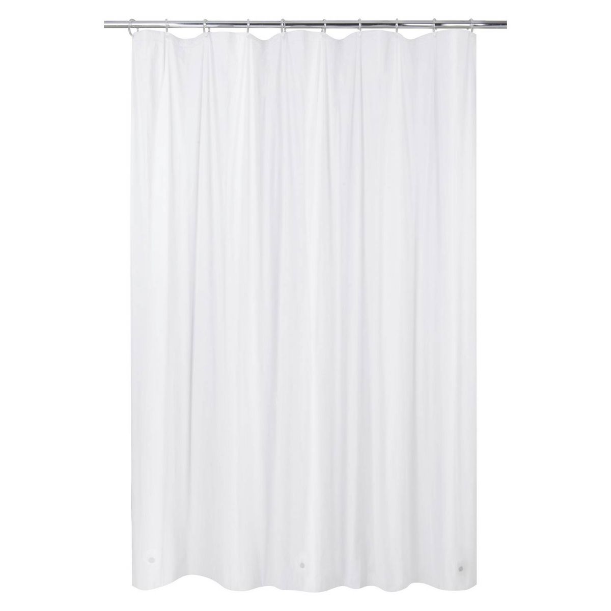 GENTILE - Forro Cortina de Baño ducha Medida Especial Color Blanco  140 x 200 cms