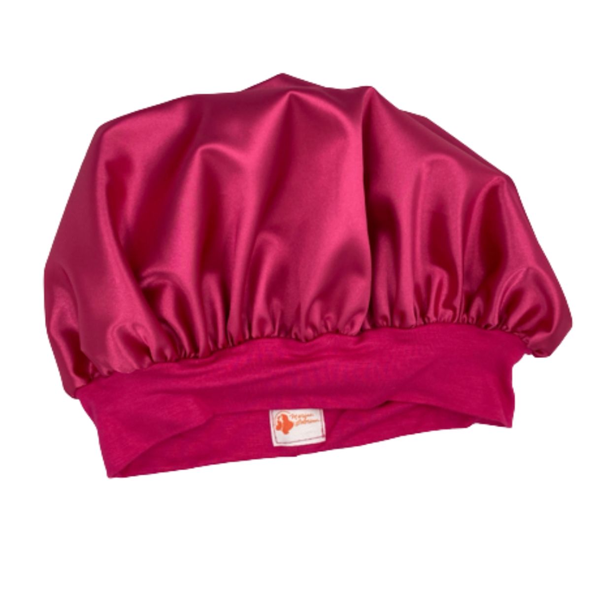MARINA COLORINA - Gorro de satén color fucsia