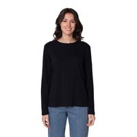 Polera Mujer Cuello Redondo Manga Larga Algodón Premium protección UV