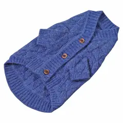 DOMESTICO - Chaleco Perro Azul - Talla L