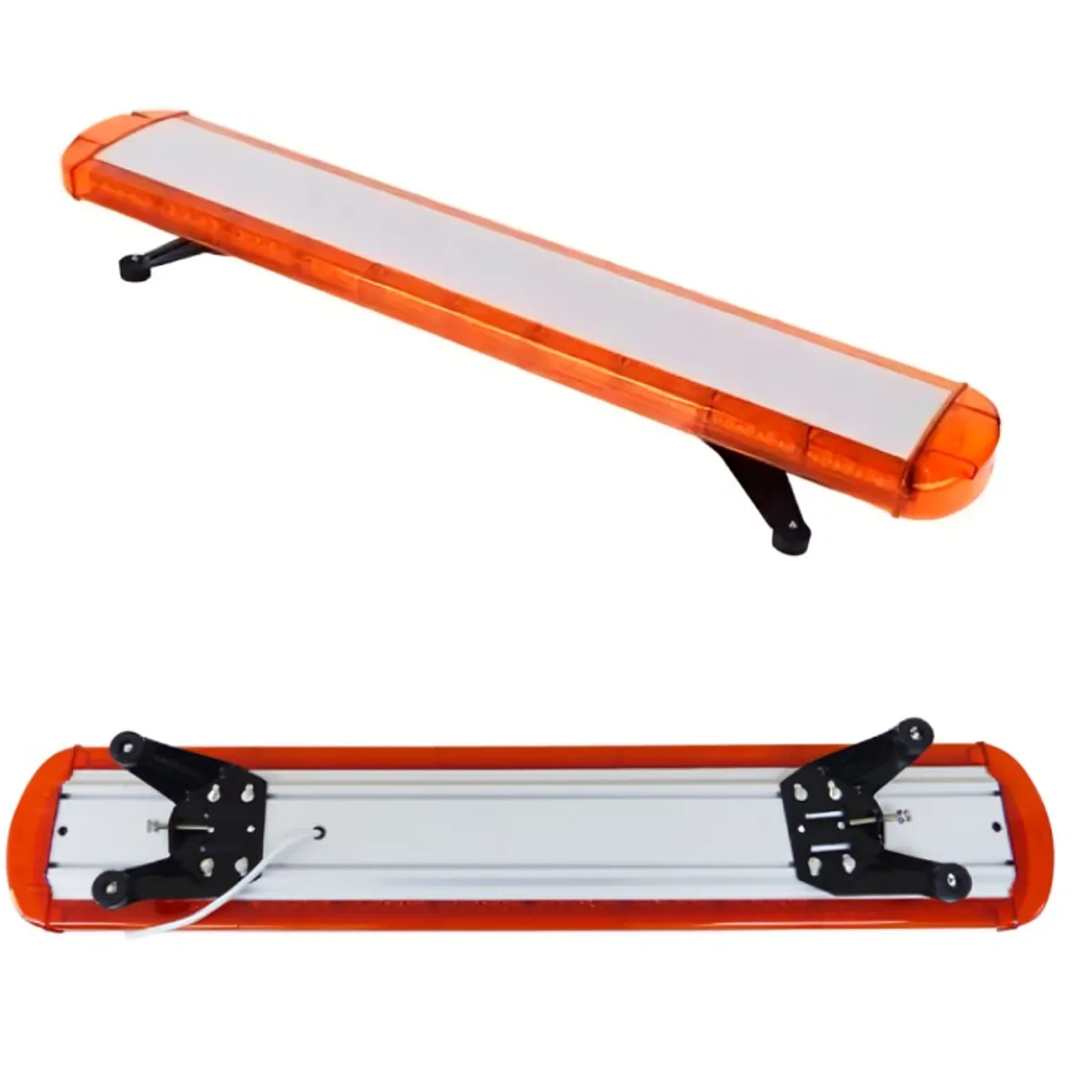 OEM - BALIZA LED STROBO 88 LED BARRA 1.20 MTS AMBAR