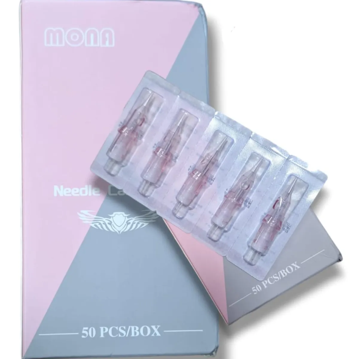 MONA - Set De 50 Agujas Dermografo P90, P60, 1RL