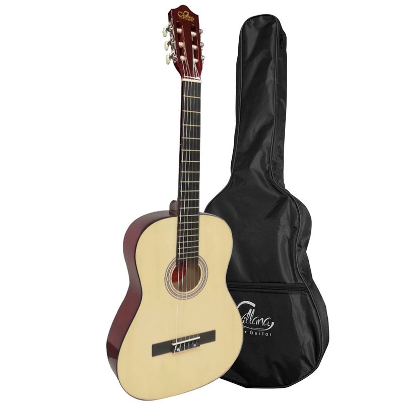 SEVILLANA - Guitarra Clasica 34 Pulg Sevillana Acabado De Madera Natural