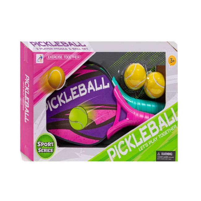 GENERICO - Pack 2 Raquetas Tenis Playa Juego Deportivo Niños