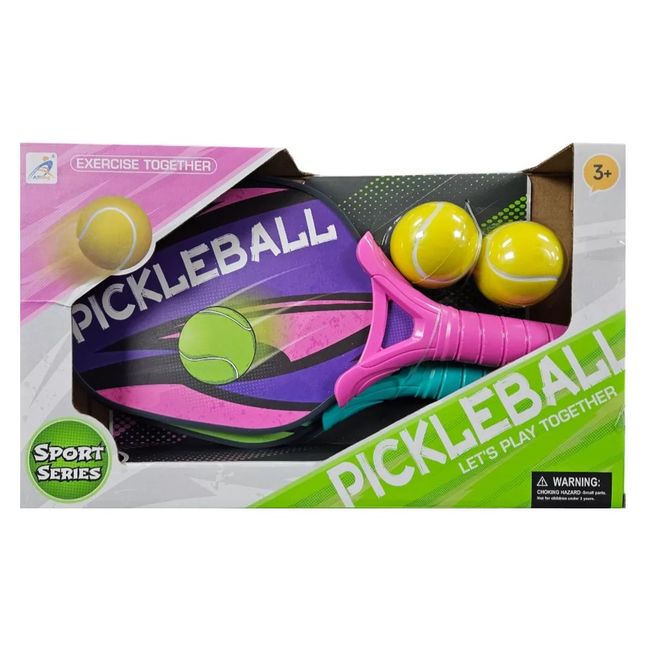 GENERICO - Pack 2 Raquetas Tenis Playa Juego Deportivo Niños