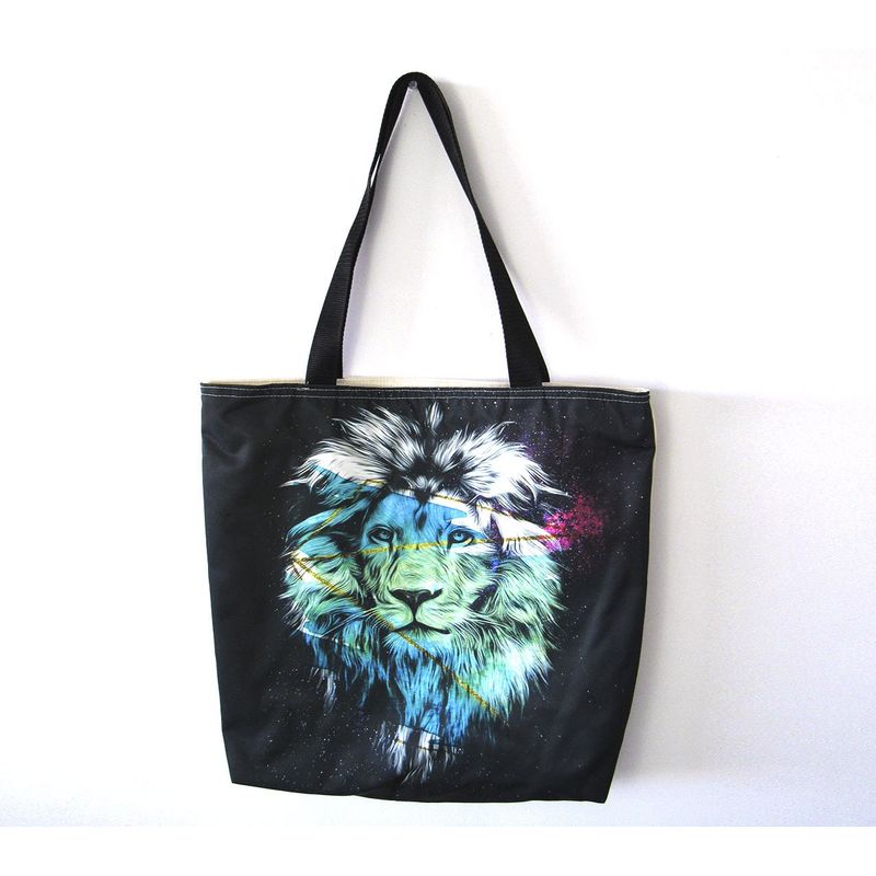 GENERICO - Bolso De Compras Resistente Estampados De Leon Popart