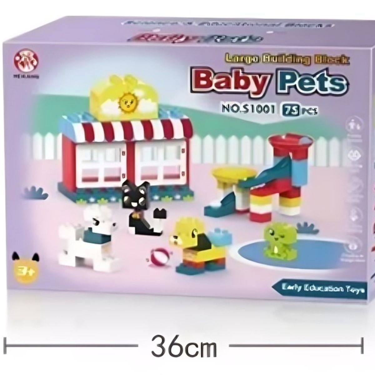 OEM - Balde 50 Bloques de Madera