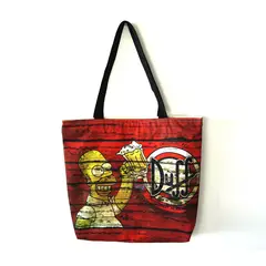GENERICO - Bolso De Compras Resistente Estampados De Homero