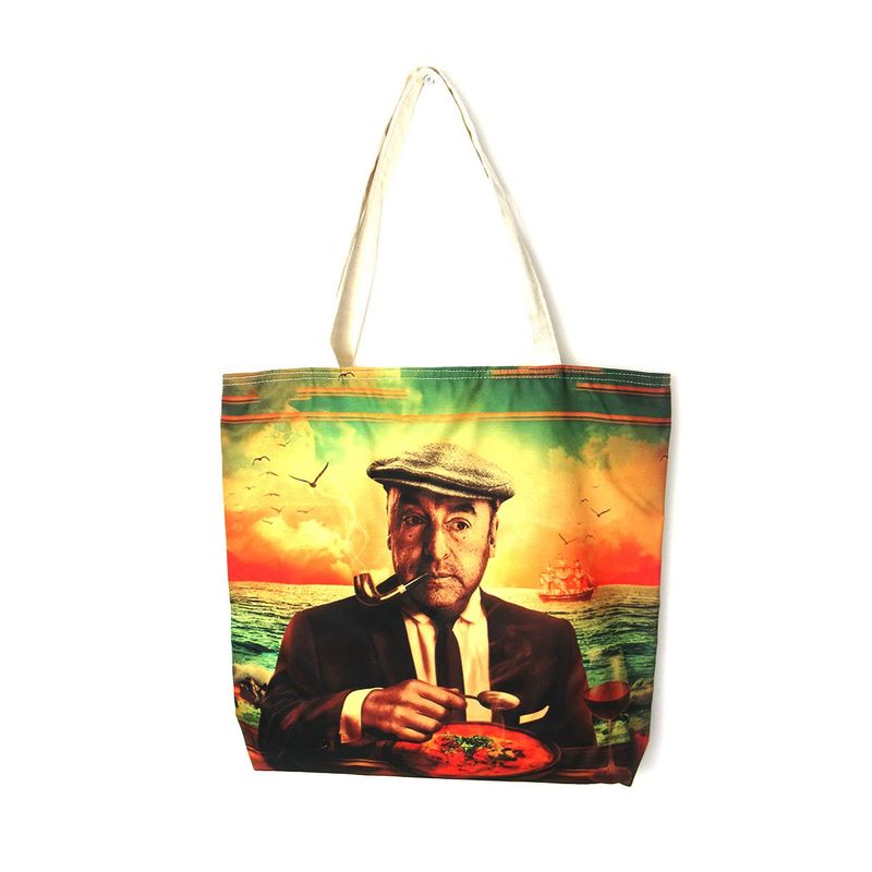 GENERICO - Bolso De Compras Resistente Estampados De Neruda
