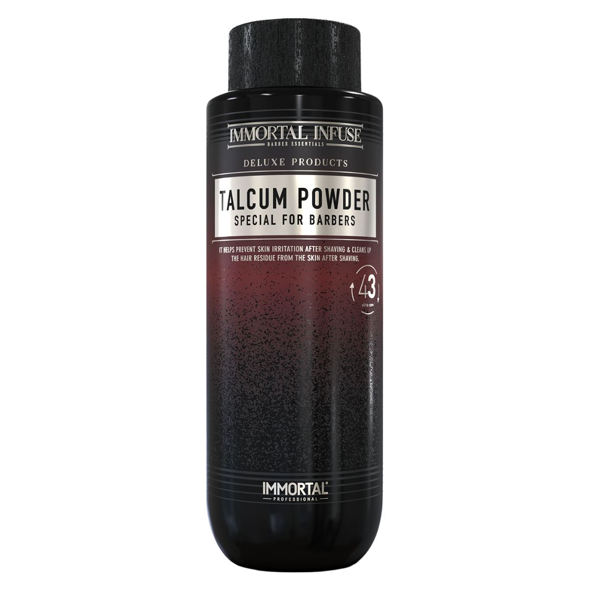 IMMORTAL INFUSE - Talco Perfumado de Barbero Profesional IMMORTAL NYC 180g