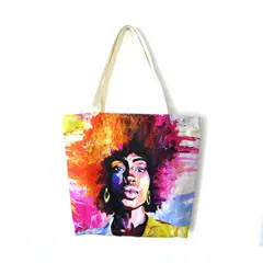 GENERICO - Bolso De Compras Resistente Estampados De Mujer Popart