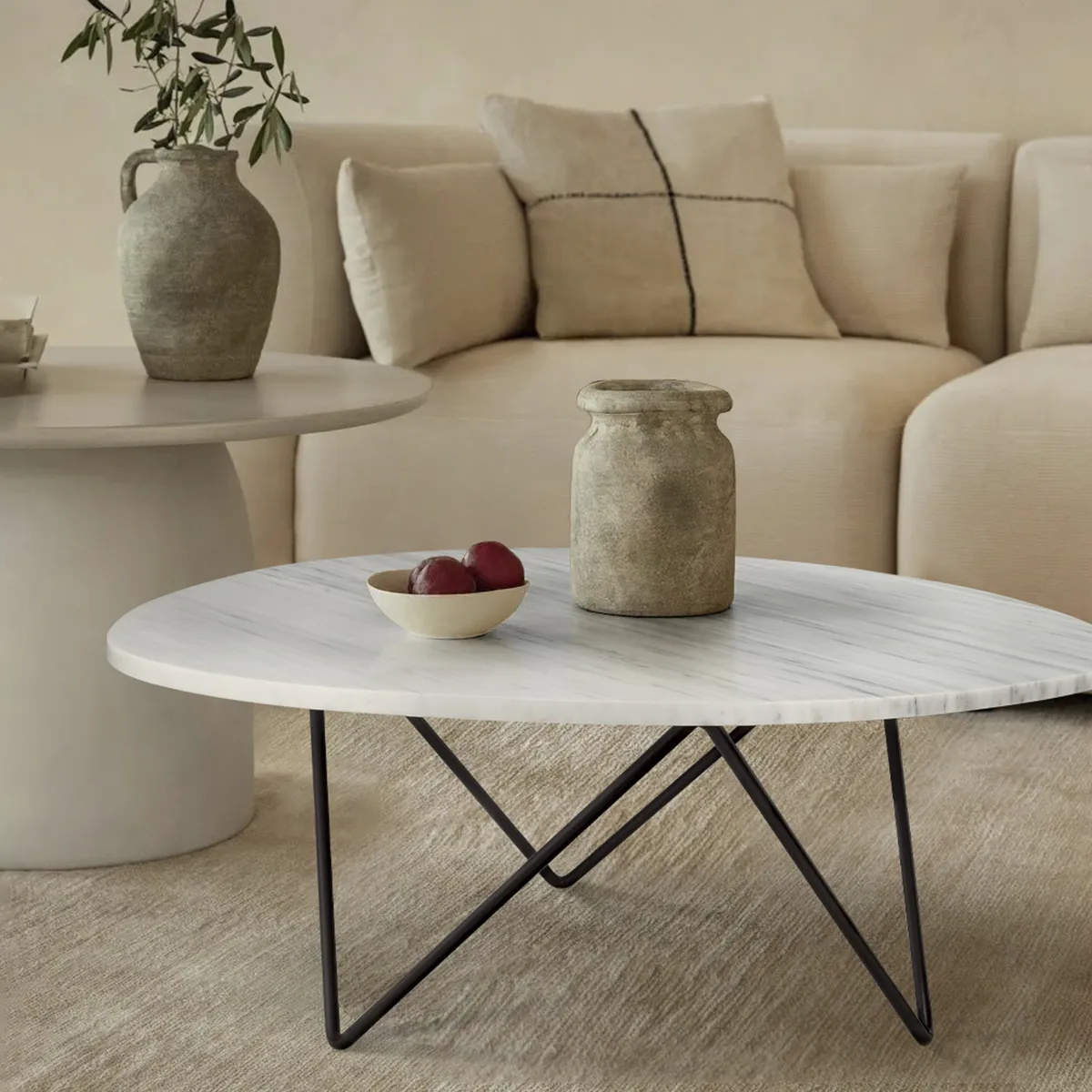 FORM DESIGN - Mesa de Centro Louis Mármol Form