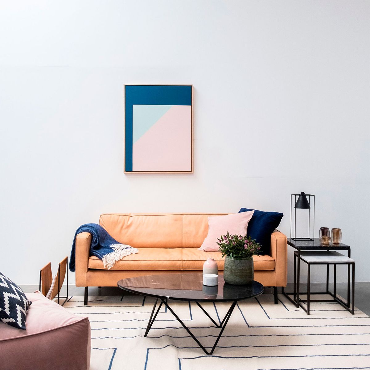 FORM DESIGN - Mesa de Centro Louis Mármol Negro Form