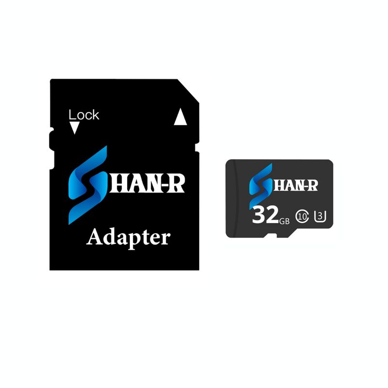 SHAN R - Memoria Micro SD 32GB High Speed Con Adaptador
