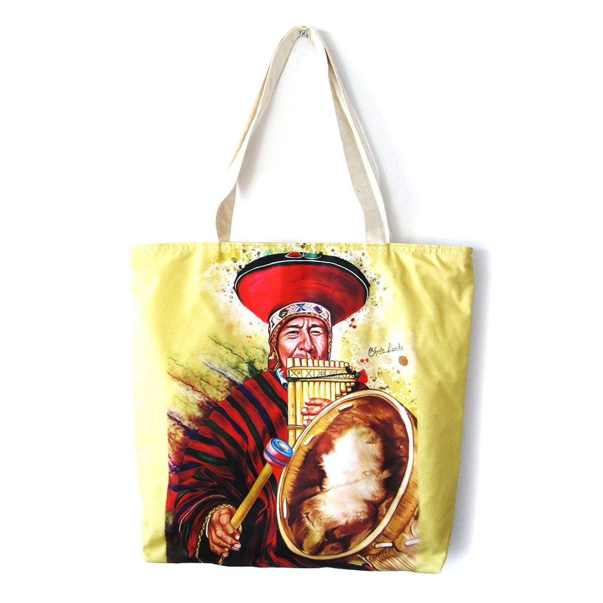 GENERICO - Bolso De Compras Resistente Estampados De Indie Music