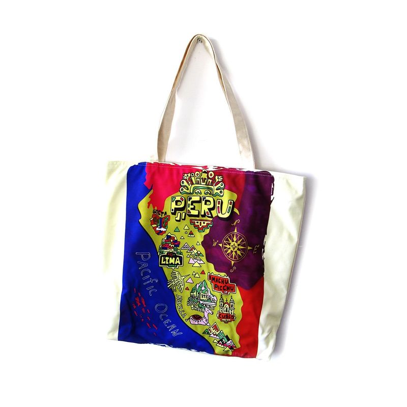 GENERICO - Bolso De Compras Resistente Estampados De Pero ECO